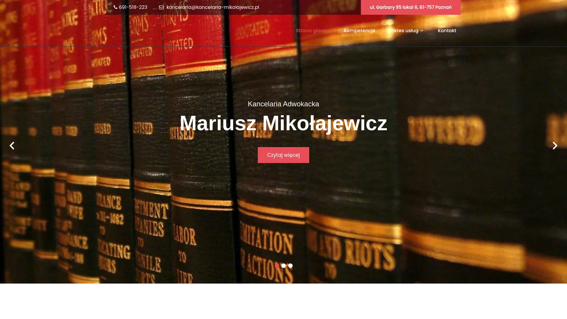 Kancelaria Adwokacka Mariusz Mikołajewicz Adwokat